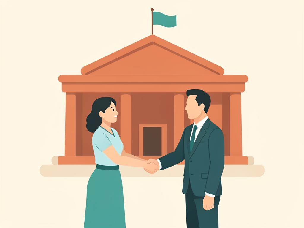 Illustration representing government programs